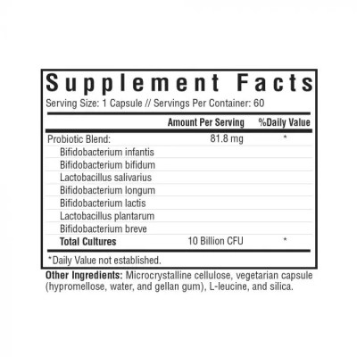 Пробіотики Seeking Health Комплекс пробіотиків, 10 млрд КУО, ProBiota HistaminX, 60 вегетар (SKH52101) Вінниця - фото 2