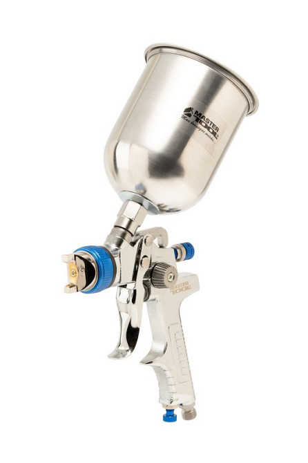 Фарбопульт пневматичний MASTERTOOL HVLP AERO ВАЛБ 600 мл Ø 1,4 мм круглий/плоский факел 170-260 л/хв 3-4 бар 80-8903 Коломыя - изображение 1