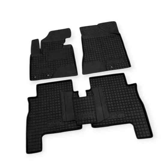 Килимки Хюндай santa fe 2010-2012 борт 2,5см, з перемичкою салону Мукачево