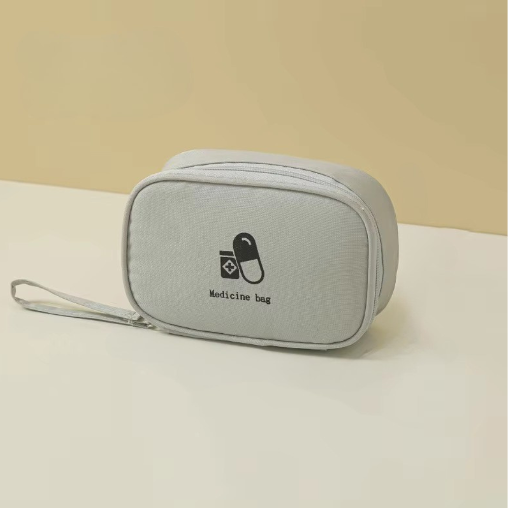Комплект сумок для медикаментів дорожні органайзери для подорожей, аптечки для ліків, сірі Кам'янець-Подільський - фото 2