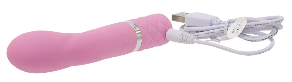 Розкішний вібратор Pillow Talk - Racy Pink з кристалом Сваровські для точки G, подарункове паковання Львів - фото 7