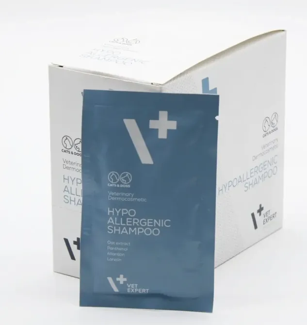 VetExpert (ВетЕксперт) Hypoallergenic Shampoo – шампунь для собак та кішок з чутливою та сухою шкірою, саше 20Х15МЛ Вінниця - фото 2