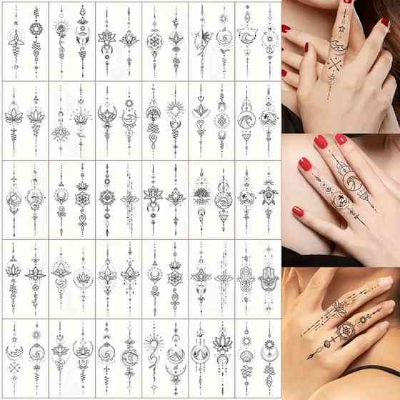 Набор детских временных тату 