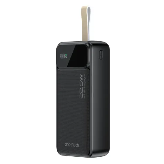 Повербанк 30000 mAh Choetech B730 Black 22.5W QC3.0 PD3.0 (43-00116) Київ