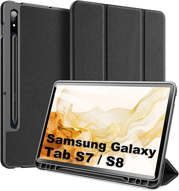Чехол-книжка FOGARI для планшета Samsung Galaxy Tab S9/S8/S7 11 дюймов Днепр - изображение 1