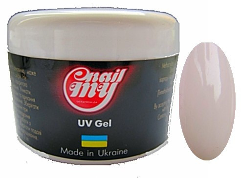 Камуфлирующий средней густоты гель My Nail Builder Gel №58(молочно розовый) 15 мл Киев - изображение 1