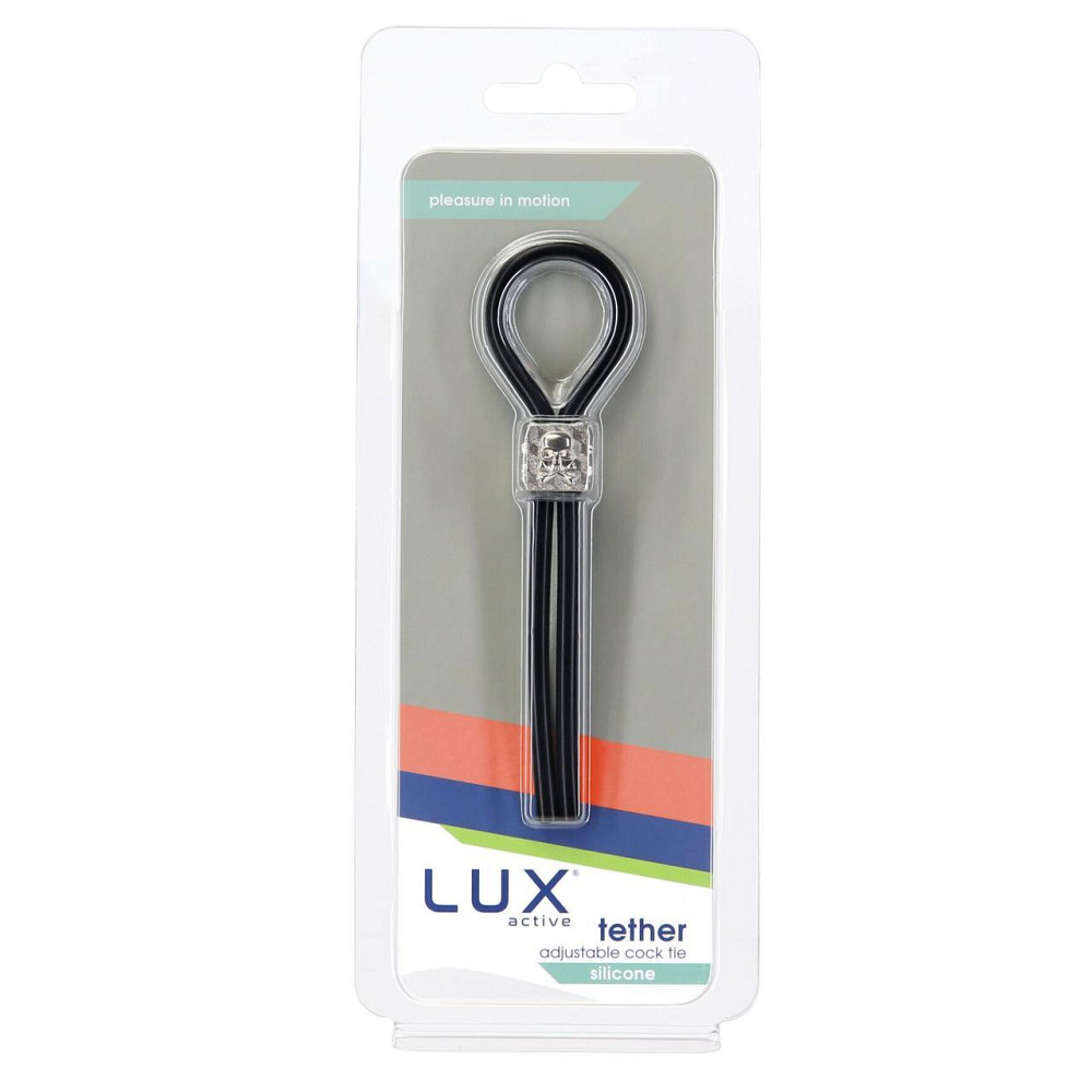 Эрекционное кольцо-лассо LUX Active Tether Adjustable Silicone Cock Tie, регулируемое Sex Aura Киев - изображение 7