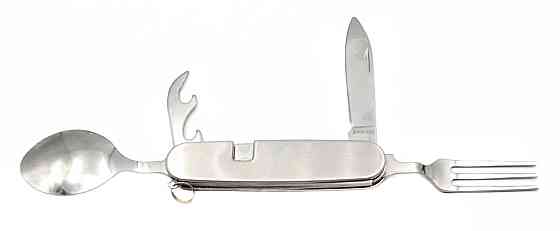 Туристичний столовий прилад, метал, A675 малий Дніпро