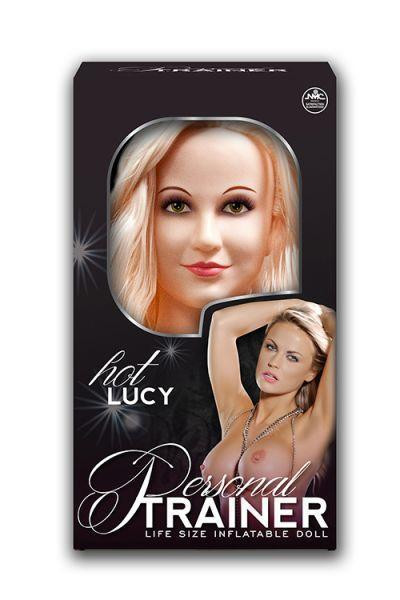 Секс-лялька надувна 3D з двома отворами NMC Hot Lucy Personal Trainer з віброкулею в комплекті Sex Aura Київ - фото 7