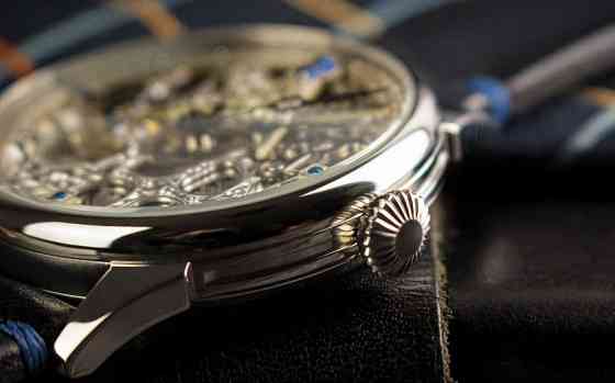 Ексклюзивний унікальний механічний годинник скелетон у масонському стилі Київ