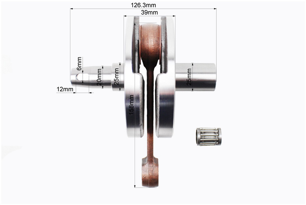 Колінвал лів/пр. (підшипник) Юпітер Киев - изображение 2
