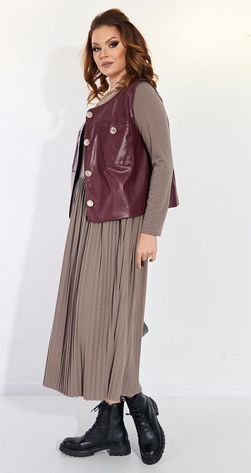 Костюм плісе з жилеткою Київ - фото 6