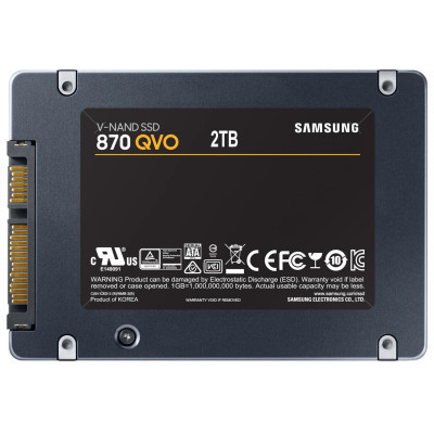Накопитель SSD 2.5" 2TB 870 QVO Samsung (MZ-77Q2T0BW) Винница - изображение 2