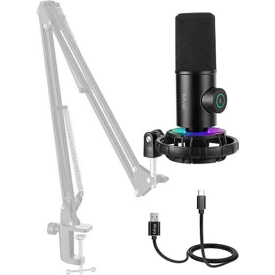 Микрофон студийный динамический USB Fifine K658 Киев