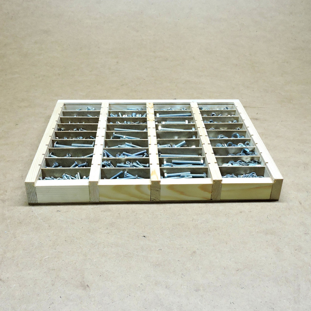 Набір 4х болтів, гайок, шайб М4-М8 2288шт Миколаїв - фото 8