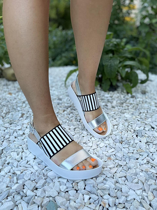 Kentro Босоніжки жіночі KENTO 3215 білі (літо, шкіра натуральна) (929) лише 38р. Коломия - фото 1