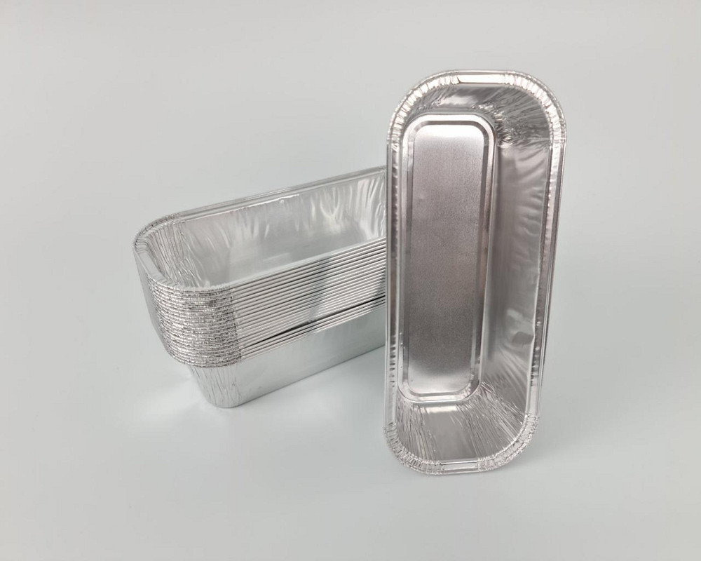 ᐉКонтейнер з харчової алюмінієвої прямокутний R42G 100шт в упаковки (1 пач.) Харків - фото 5