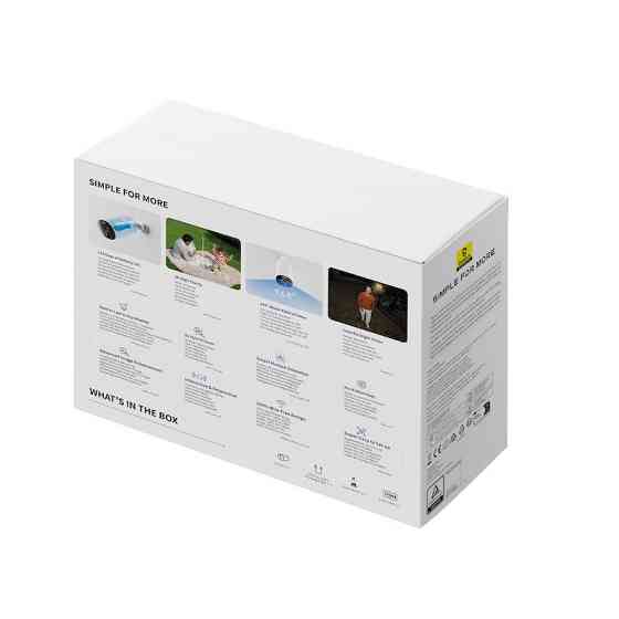 Вулична IP-камера відеоспостереження Baseus B1 2K Білий Київ