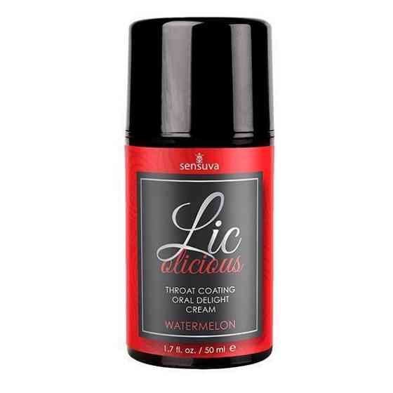 Гель для мінету Sensuva Lic-o-licious Watermelon (50 мл), оліїстий, без цукру Sex Aura Київ