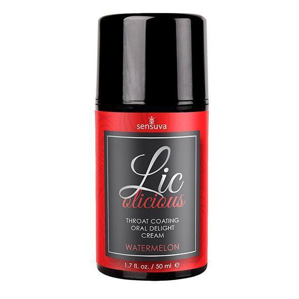 Гель для мінету Sensuva Lic-o-licious Watermelon (50 мл), оліїстий, без цукру Sex Aura Київ - фото 1
