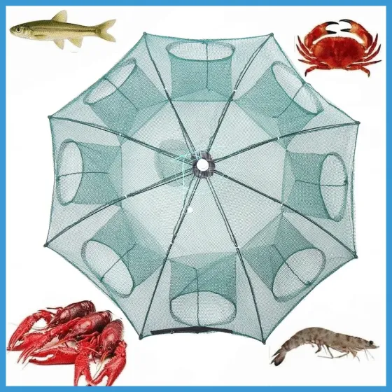 Сеть рыболовная автоматическая, 4-8 отверстий, нейлоновая, складная Коломия