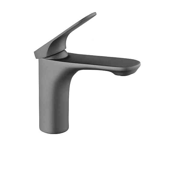 Смеситель для раковины Kroner KRM Linz - GRN010 графит Киев