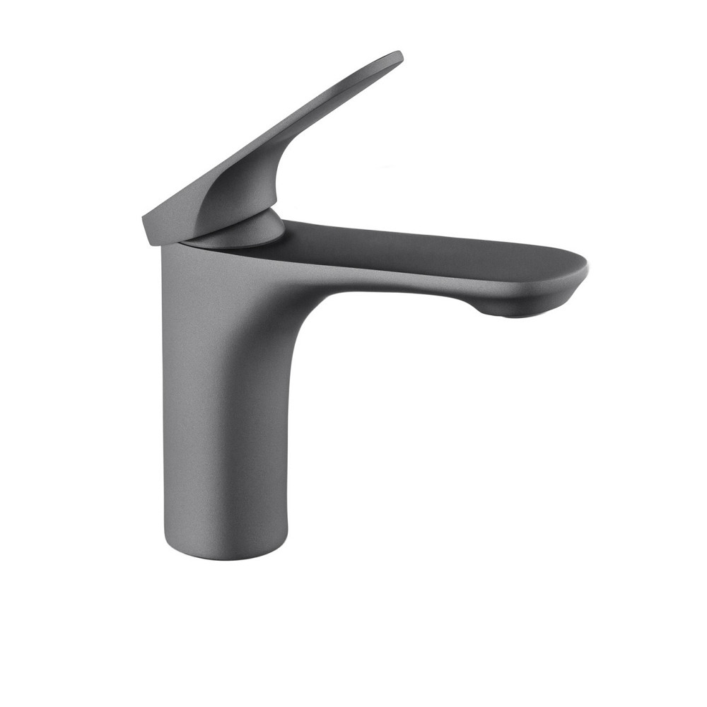 Смеситель для раковины Kroner KRM Linz - GRN010 графит Киев - изображение 3