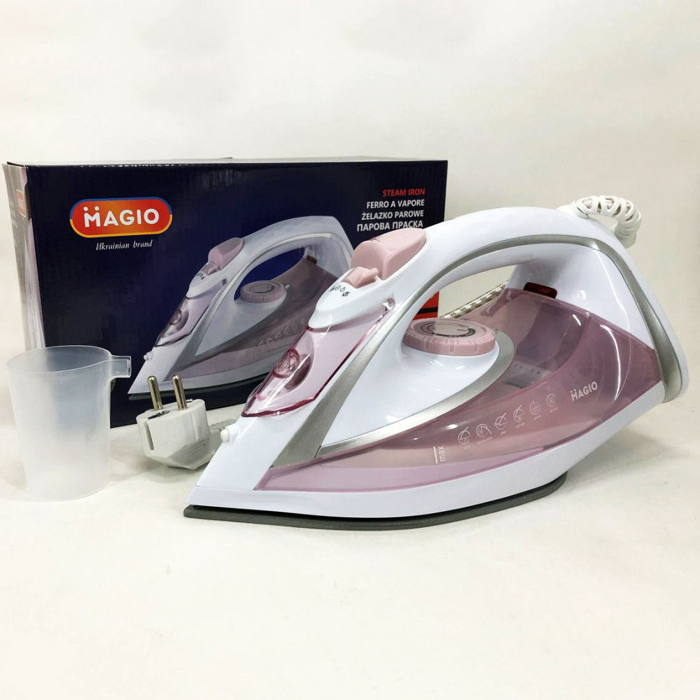 Электрический утюг с керамическим покрытием MAGIO, Утюг для глажки паровым ударом BT-82 Ивано-Франковск - изображение 5
