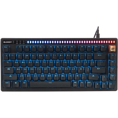 Клавиатура A4Tech Bloody AT75 USB RGB UA Black (4711421002769) Винница - изображение 1