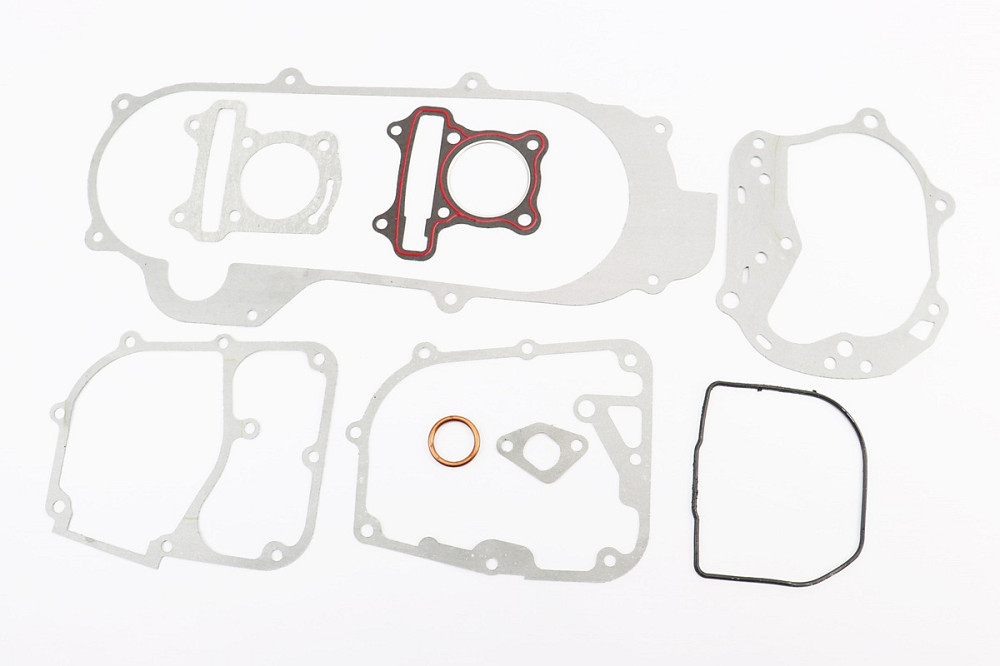 Прокладки двигуна 80cc-47мм, к-кт 9 деталей, короткий варіатор Киев - изображение 1