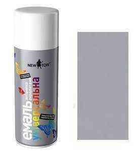 Емаль універсальна 400мл 9022 темне срібло аерозоль NEW TON Житомир
