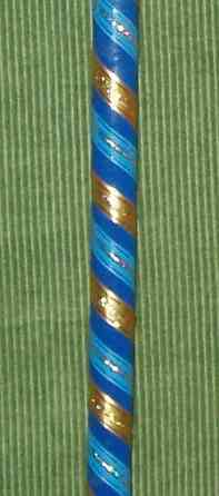 Посох Св. Миколая/Діда Мороза дерев'яний цільний Київ