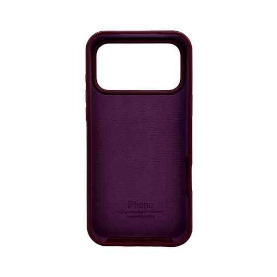 Чохол для смартфона Silicone Full Case AA Open Cam for Apple iPhone 17 Pro Max 35,Maroon Киев