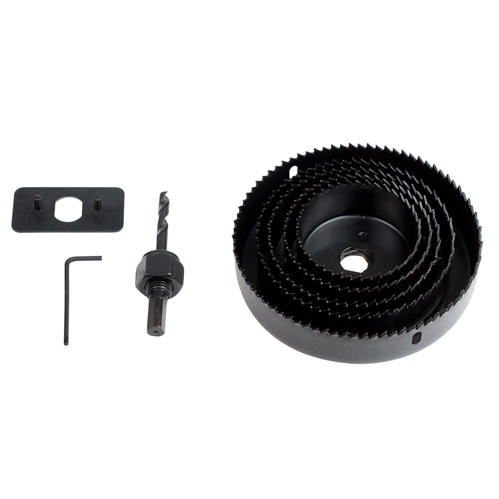 Коронки по дереву наборные Ø64, 76, 89, 102, 127 мм (кейс) SIGMA (1520081) Киев - изображение 3