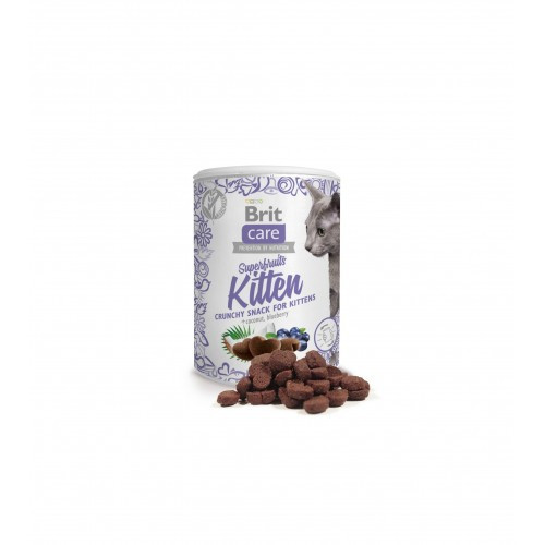 Ласощі для кошенят Brit Care Cat Snack Superfruits Kitten, курка 100 г Київ - фото 2
