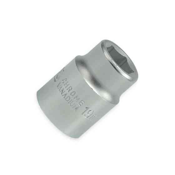 Головка торцевая шестигранная 3/4 19 мм CrV Мукачево