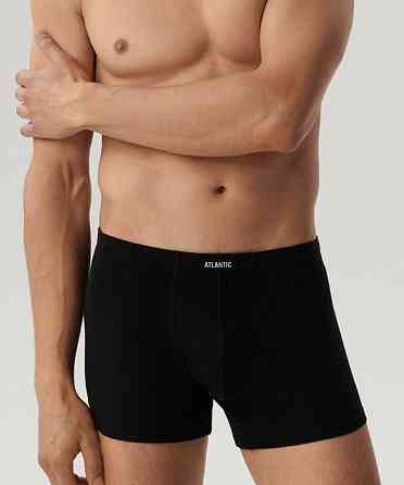 Трусы мужские шорты черные Basic Atlantic 3BMH-007 XXL Киев