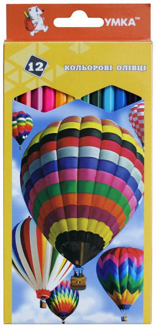 Олівці кольорові 