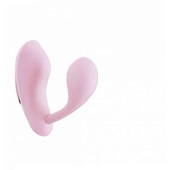 Вибратор в трусики с дистанционным управлением Qingnan No.6 Wireless Control Beige, рожевий Sex Aura Киев