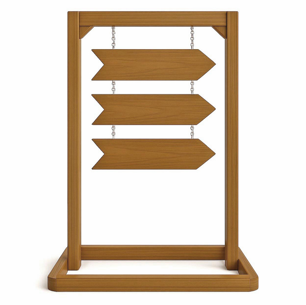 Напольная стрелка-указатель 