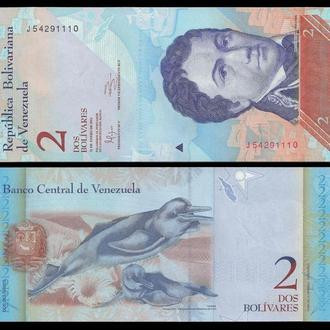 Venezuela Венесуела - 2 Bolivares 2012 UNC Полтава - фото 1