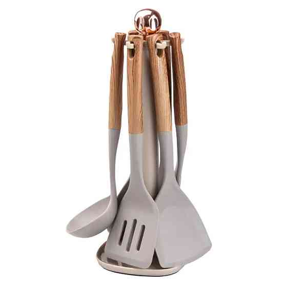 TS Kitchen Набір кухонного приладдя 6 штук з підставкою Київ