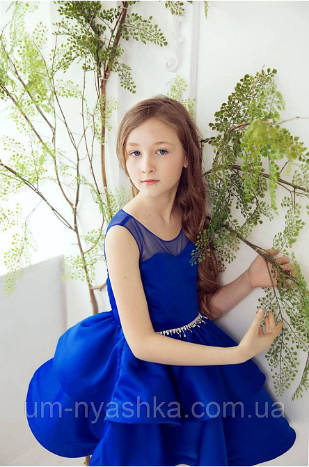 Пышные яркие нарядные платья 