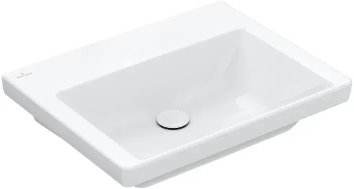 Раковина  Villeroy&Boch Subway 3.0 60X47Cm Weiss Alpin Caremicplus (4A7063R1) Київ - фото 1