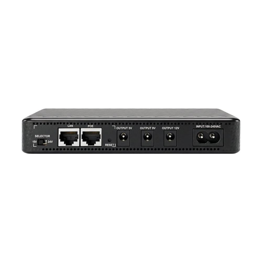 Джерело безперебійного живлення Mini UPS SKE POE-432N 8800mAh 5V/9V/12V/15V/24V/PoE, Li-ion 4*2.2Ah, для роутера та оптичного Київ - фото 19