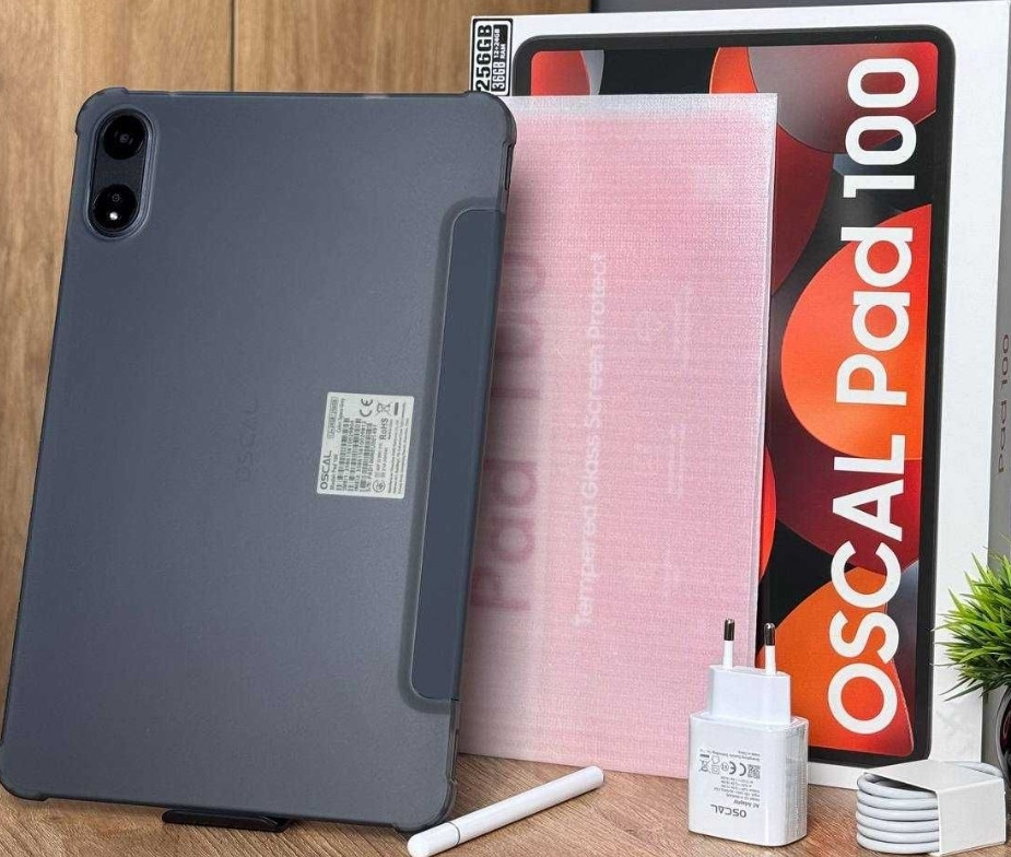 Планшет Oscal Pad 100 12/256GB LTE Gray + чохол Київ - фото 3