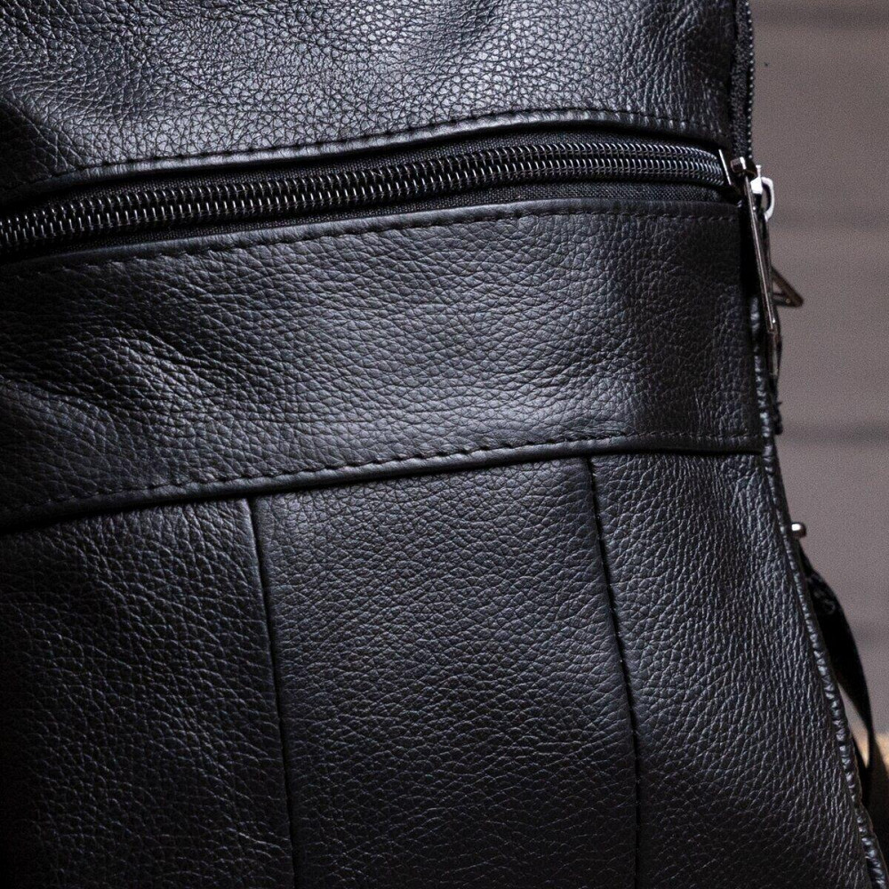 Сумка чоловіча флотар Чорна (Vintage) Київ - фото 1