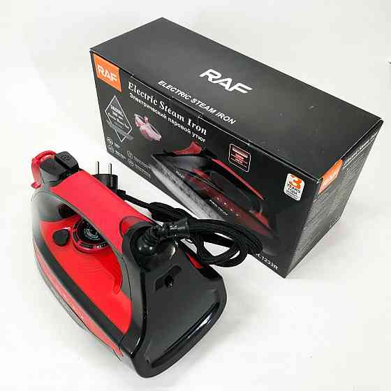 Домашня електрична праска RAF R.1233 2200 Вт, Електрична праска для прасування Парова для речей DG-99 Львів