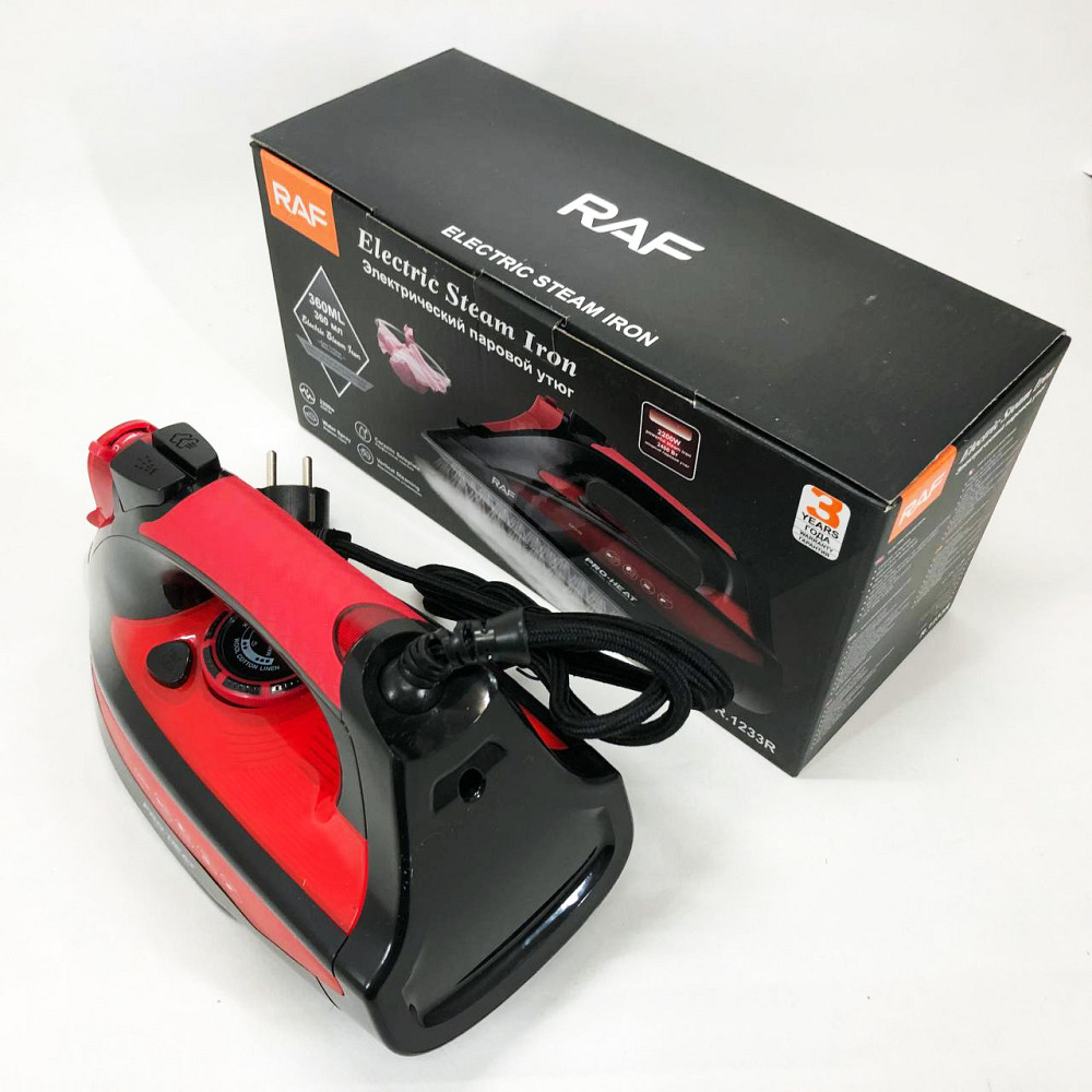 Домашня електрична праска RAF R.1233 2200 Вт, Електрична праска для прасування Парова для речей DG-99 Львів - фото 5