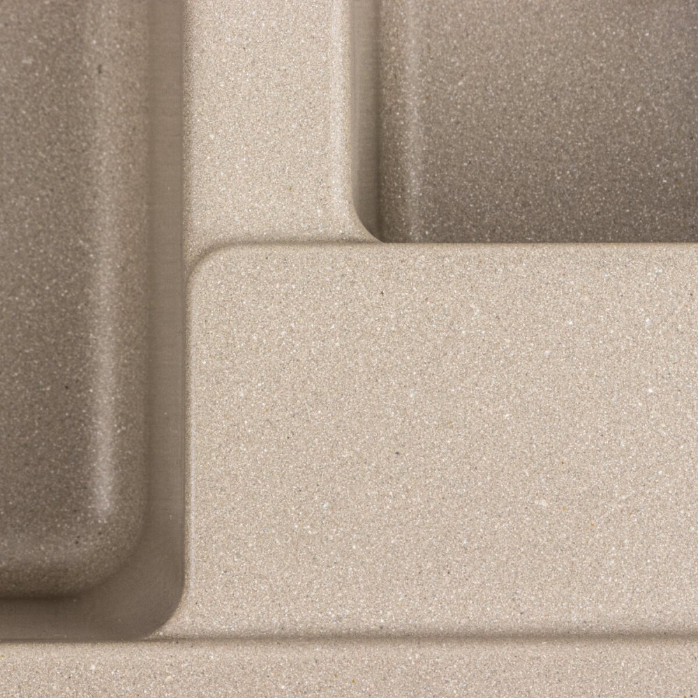 PLATINUM Гранітна мийка для кухні Platinum 7850W TOSKANA матовий Титан Київ - фото 7